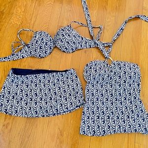 Three piece swimsuit bundle